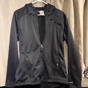 Avalanche Women's Black Utility Jacket Full Zip hoodie M